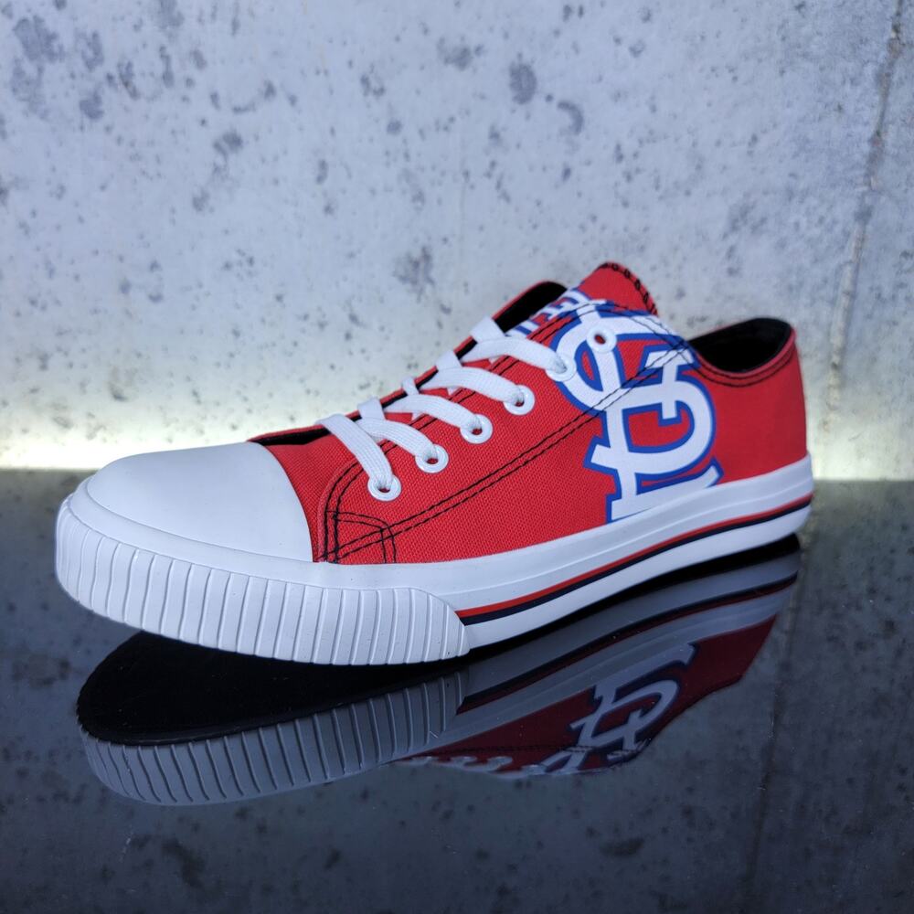 St. Louis Cardinals Men's Sneakers - Size 9, Preowned Excellence